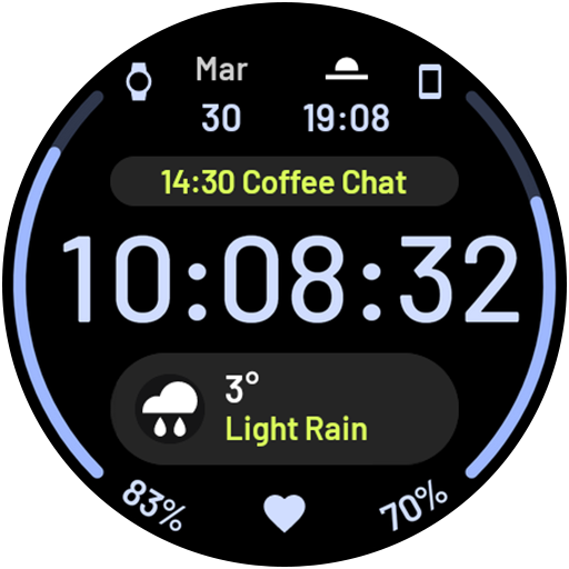 React: Wear OS watch face