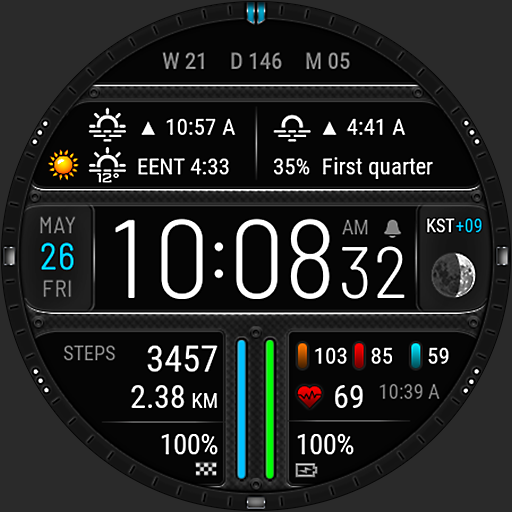 Futorum H8 Digital watch face