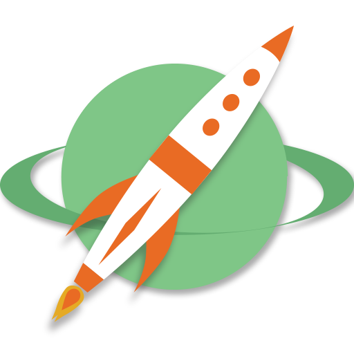 Retro Rocket Watch Face