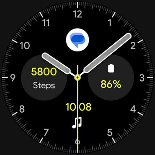 Awf Pear Analog - watch face