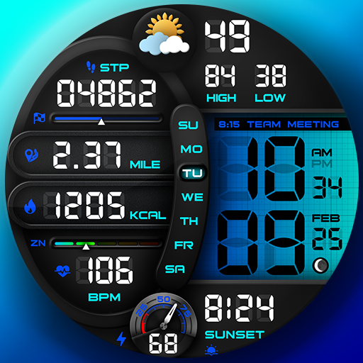 PER020 Meru Watch Face