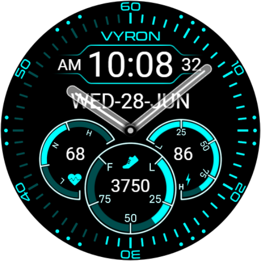 TOP GUN - hybrid watch face