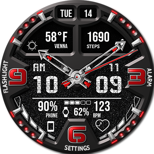 Metrix Watch Face